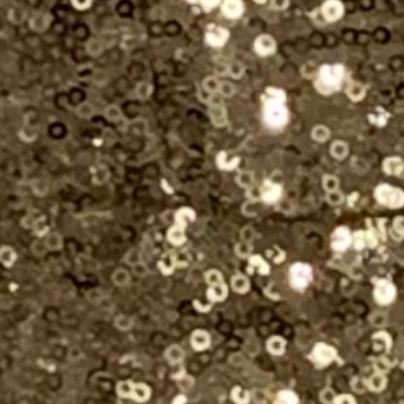 Gold Sequence Bodice with a White Satin, Tulle - Picture 7 of 8